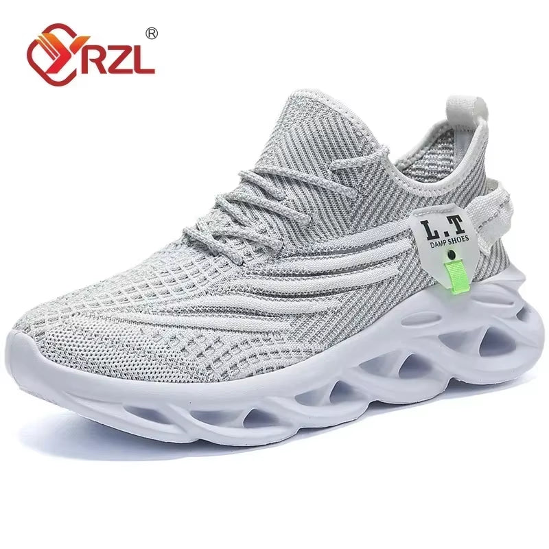 Men Sneakers Unisex Runing Shoes Outdoor Big Size Lightweight Breathable Mesh Increase Comfortable Sports Shoes for Men