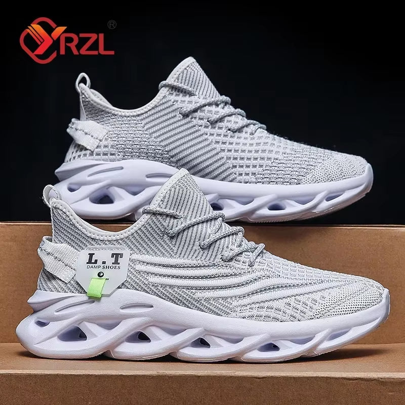 Men Sneakers Unisex Runing Shoes Outdoor Big Size Lightweight Breathable Mesh Increase Comfortable Sports Shoes for Men