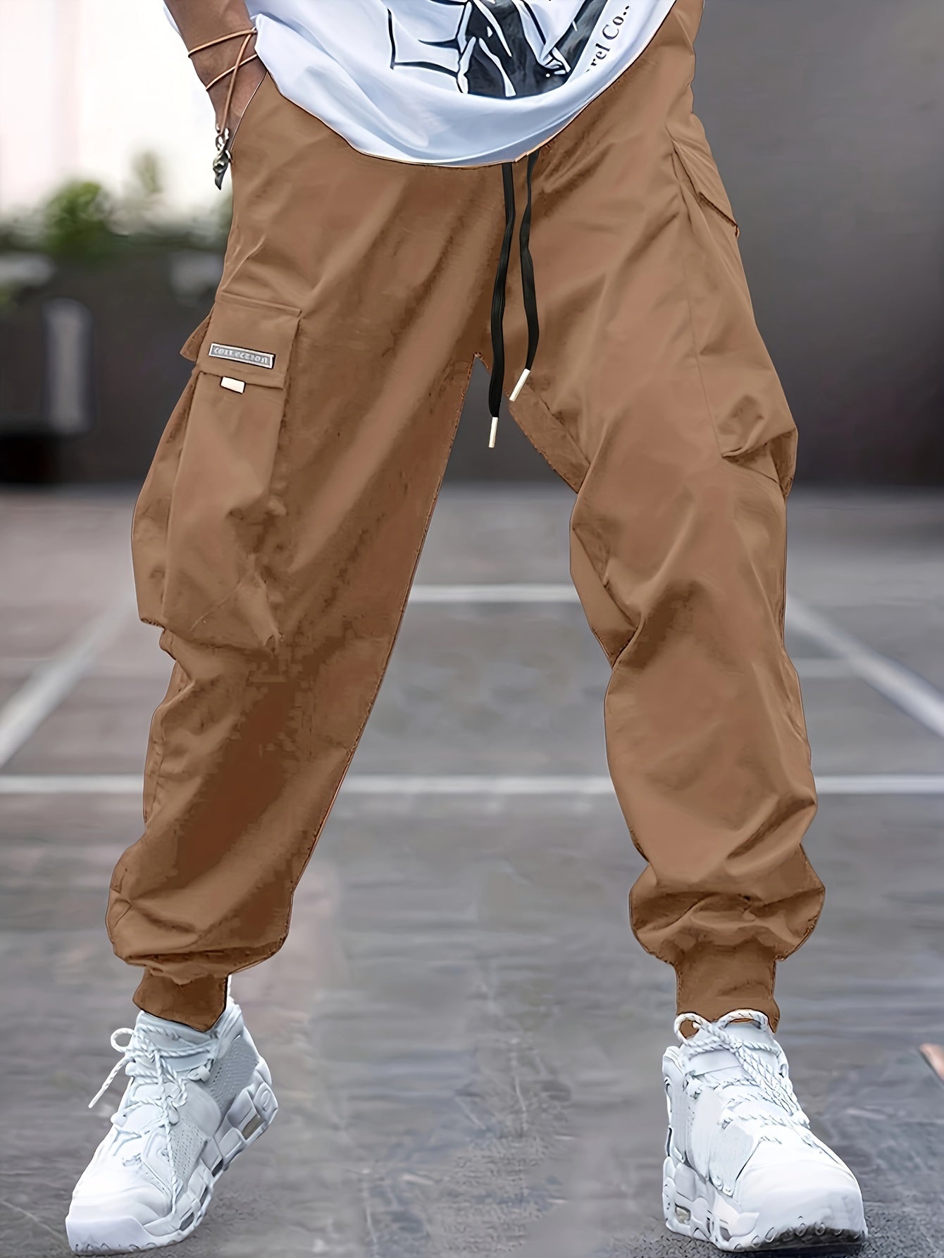 Trendy Men Casual Cargo Pants