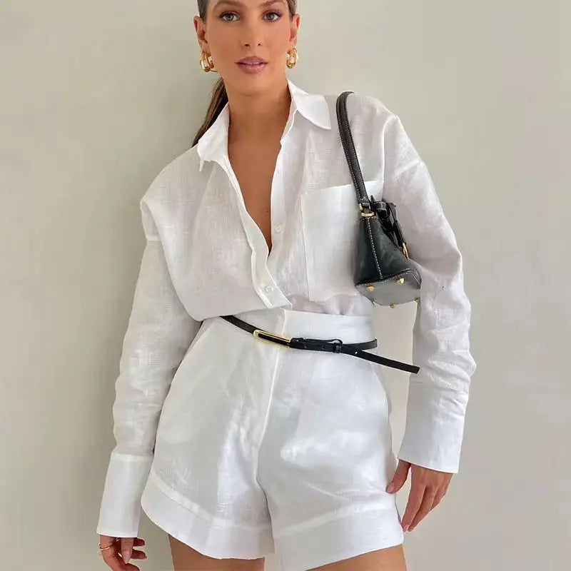Women Long Sleeve 2 Pieces Sets Casual