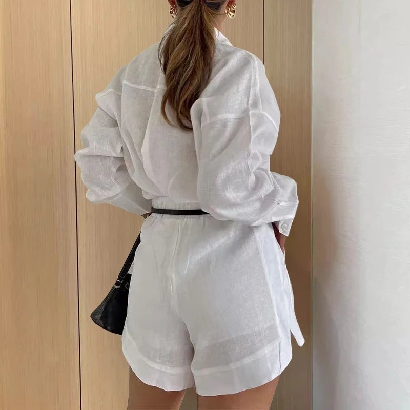 Women Long Sleeve 2 Pieces Sets Casual