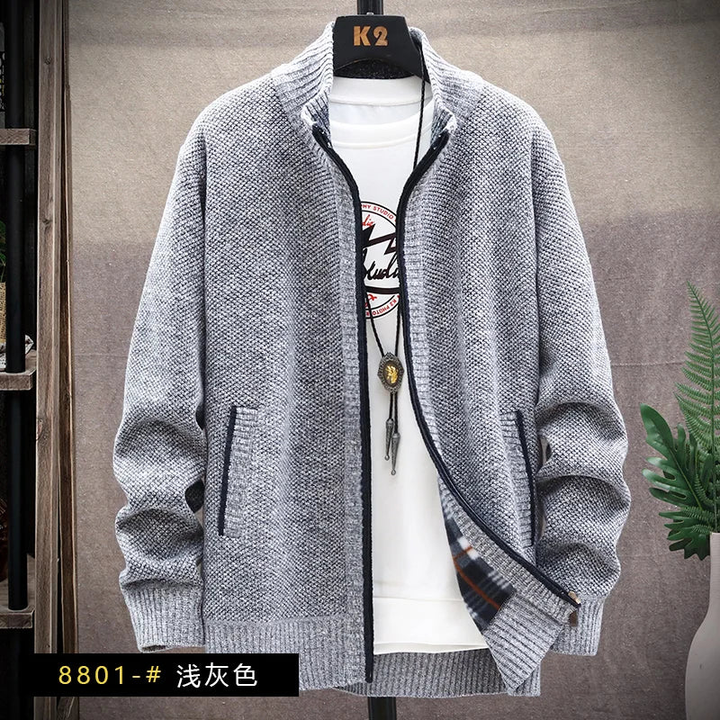 Autumn Winter Men Sweaters Hooded