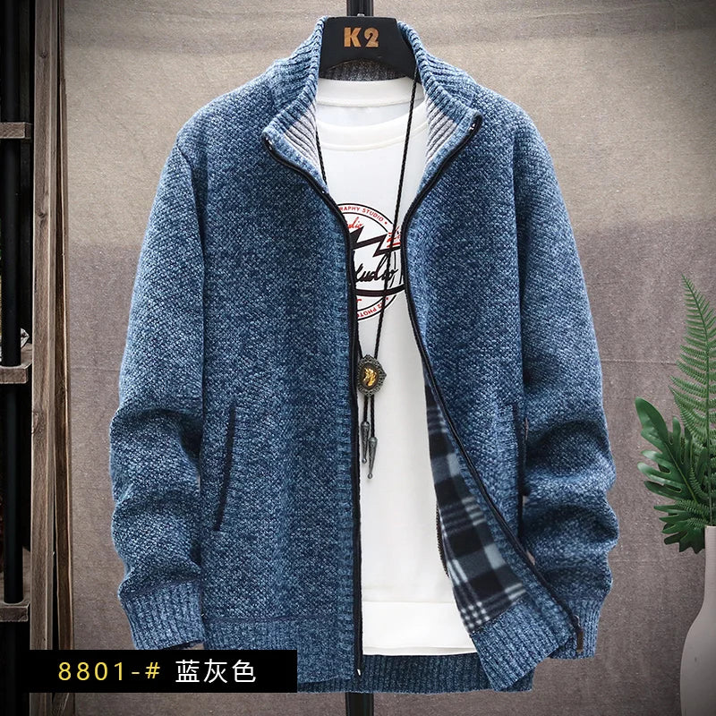 Autumn Winter Men Sweaters Hooded