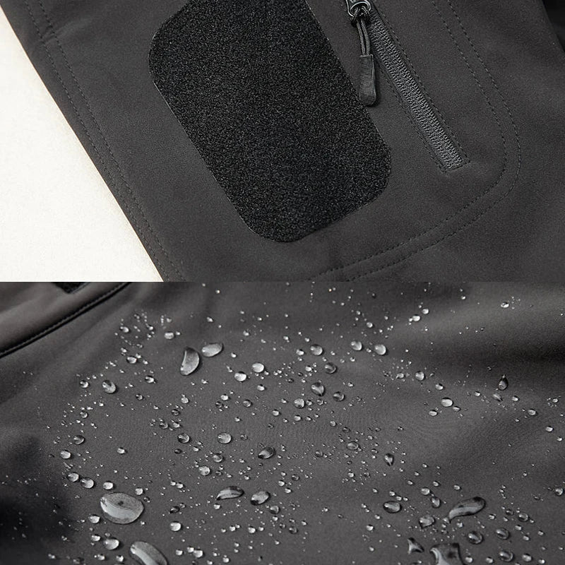 Men's Autumn Winter SoftShell Fleece Waterproof