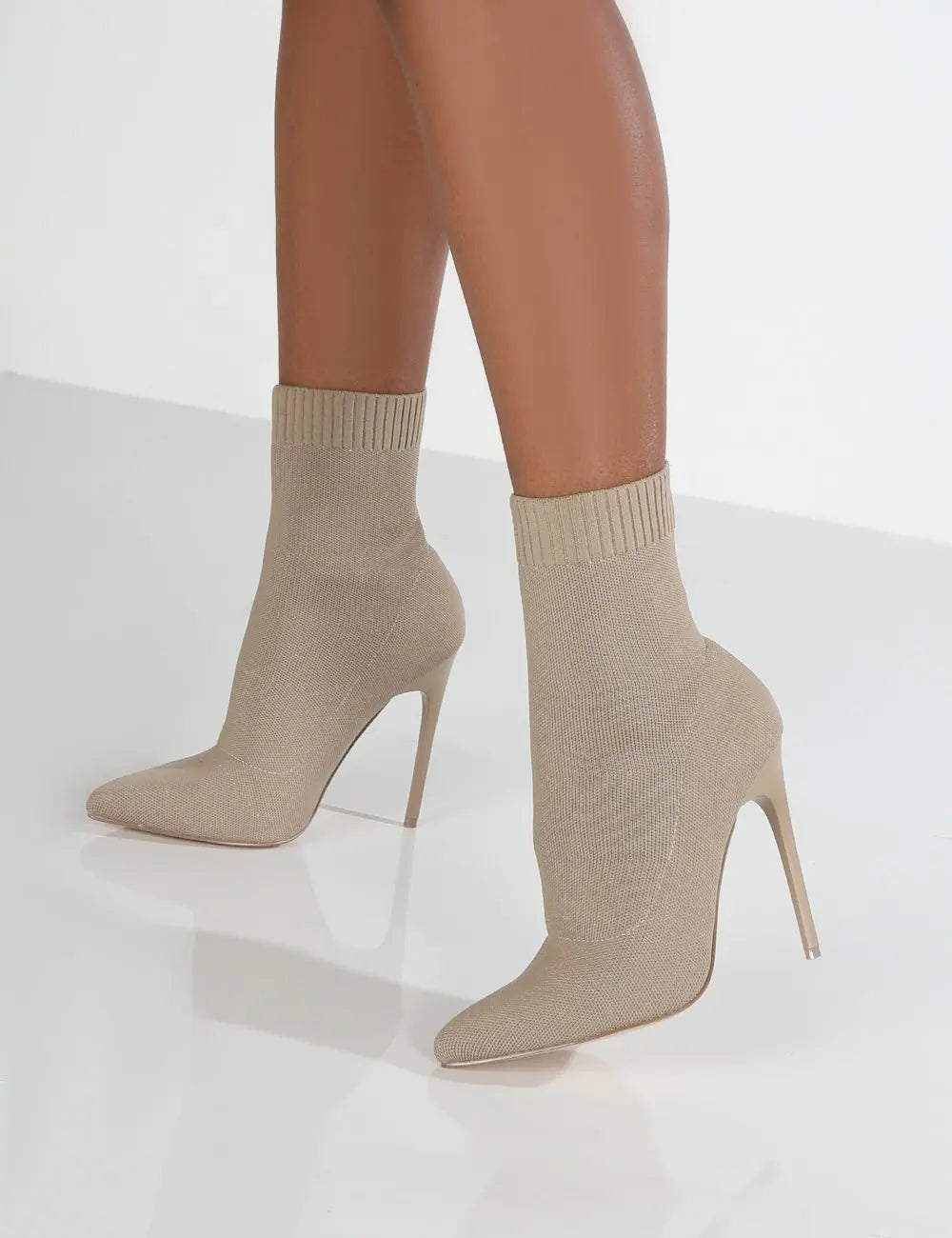 Women Boots Short High Heels Shoes
