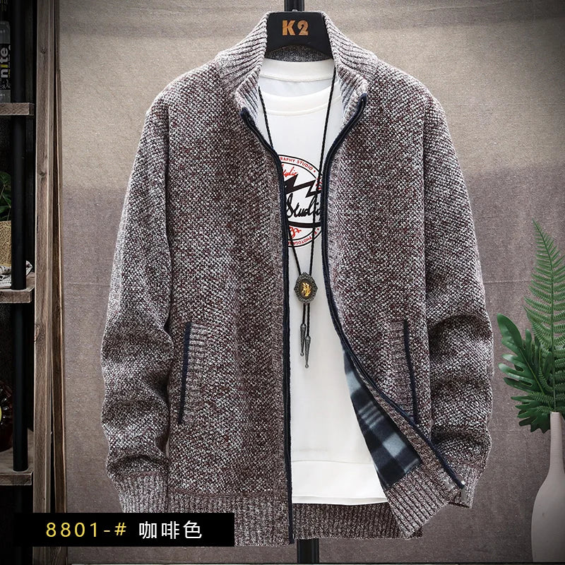 Autumn Winter Men Sweaters Hooded