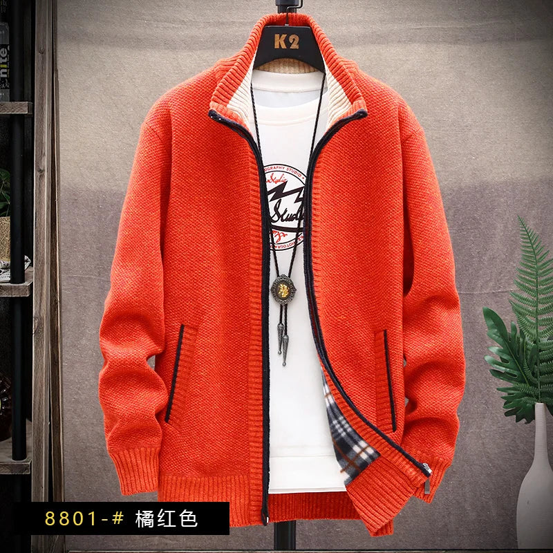 Autumn Winter Men Sweaters Hooded