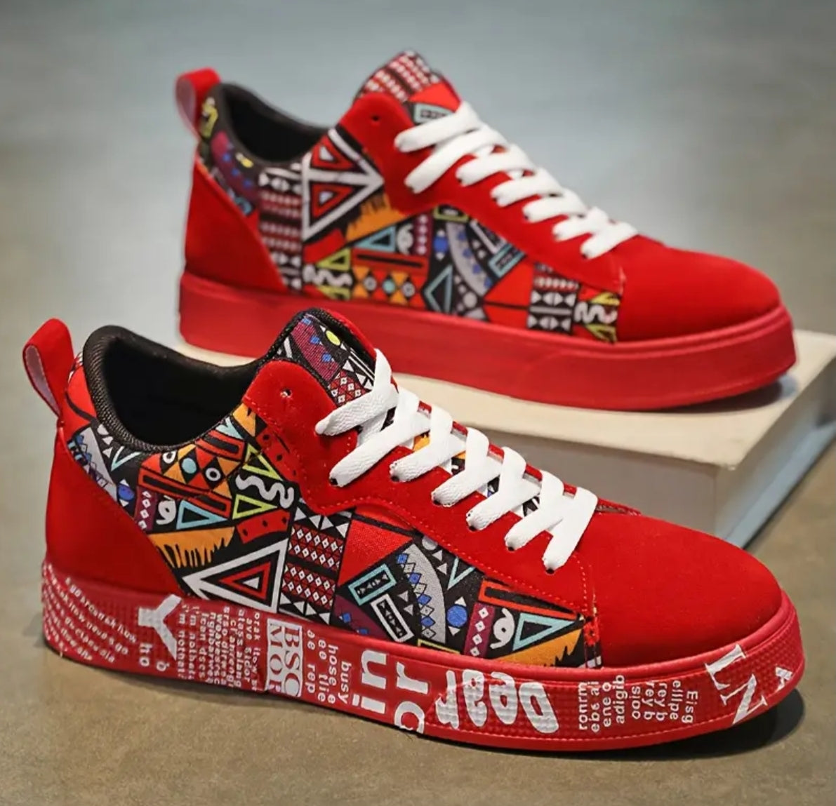 Embroidered Sneakers