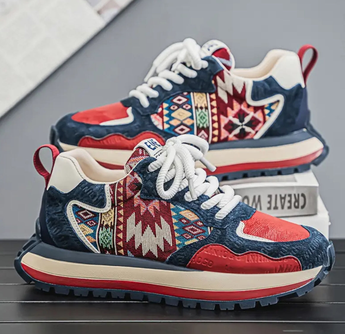 Embroidered Sneakers