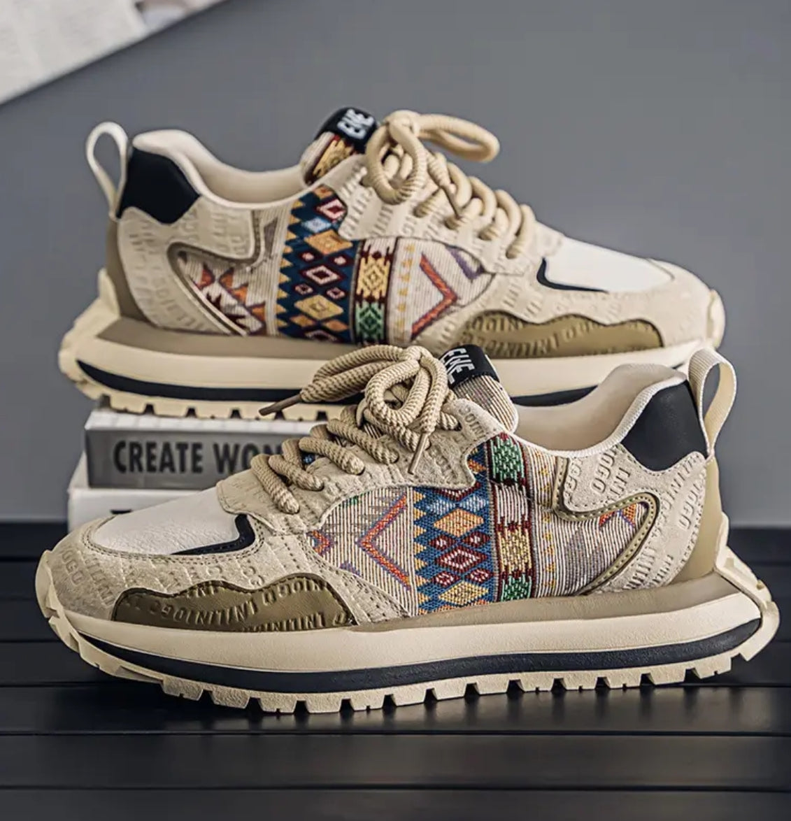 Embroidered Sneakers