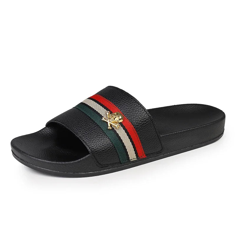 Fashion Brand Slippers for Men Ultra Soft Slides
