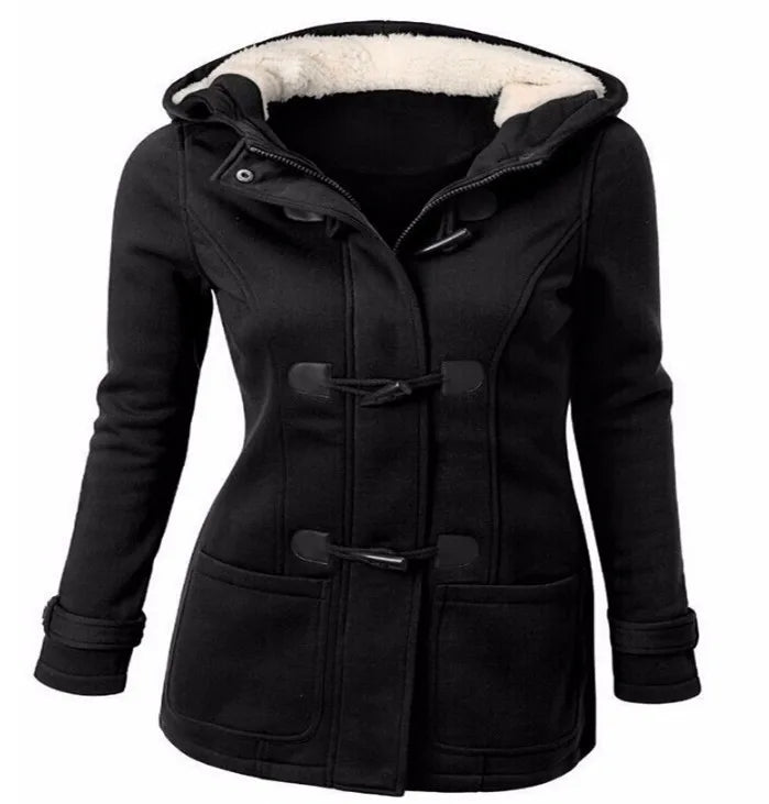 Women Basic Hoodie Jackets