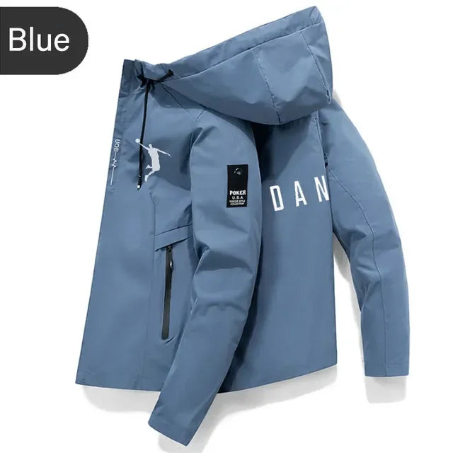 Men's hooded jackets