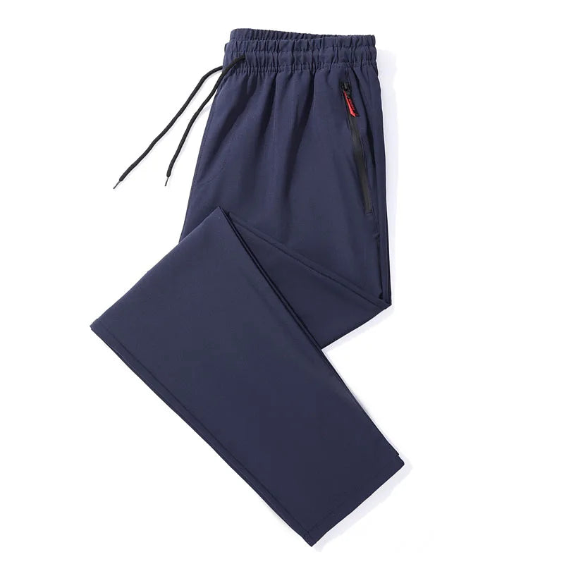 Men's Casual Pants Straight Slim Fit