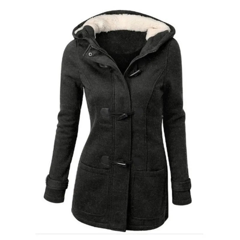 Women Basic Hoodie Jackets