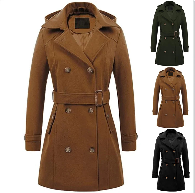 Hooded Woman Jackets