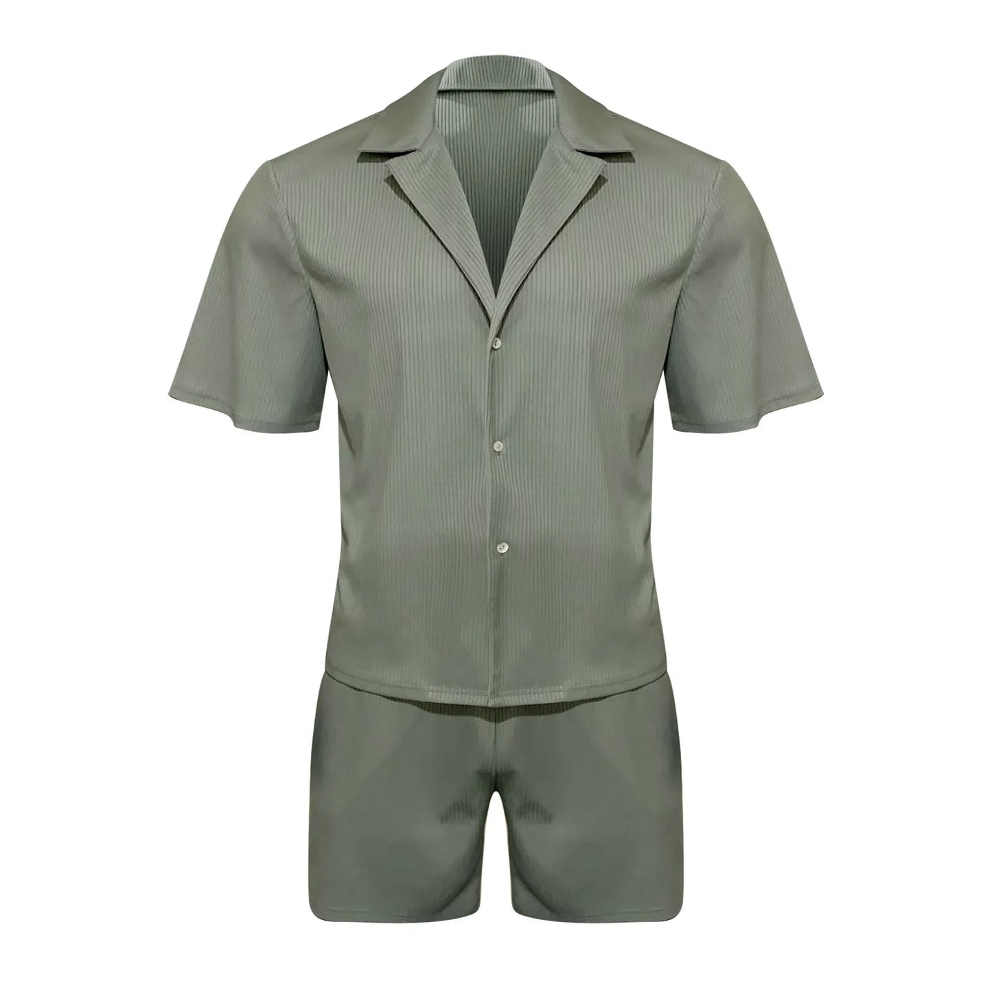 Men Sets Summer Casual Short-sleeved