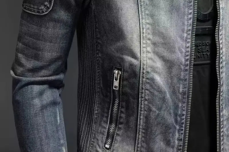 Denim Jackets Men Casual