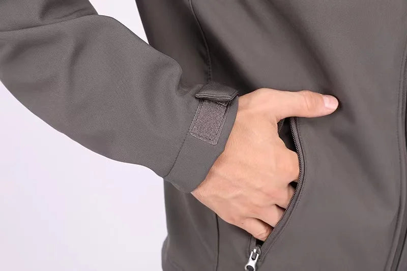 Men's Autumn Winter SoftShell Fleece Waterproof