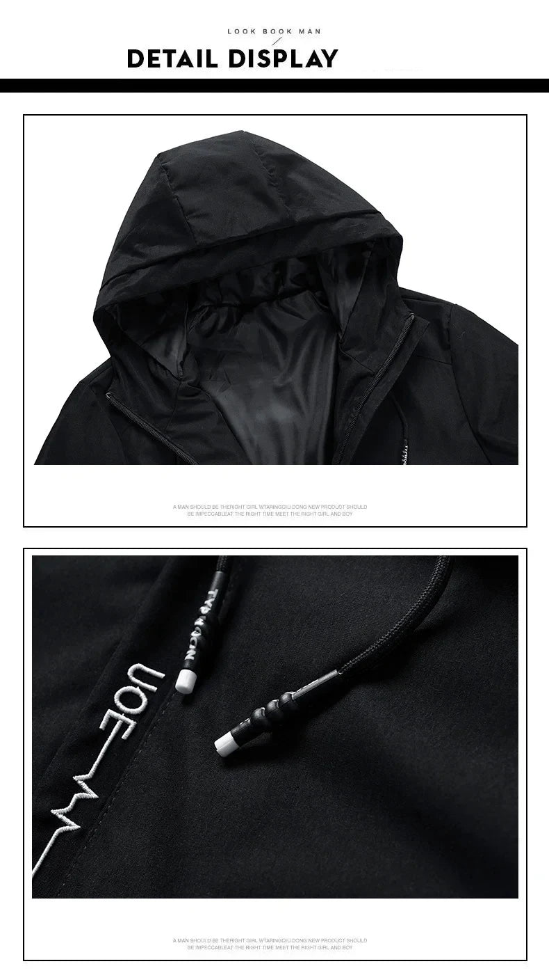 Men's Hooded Jacket