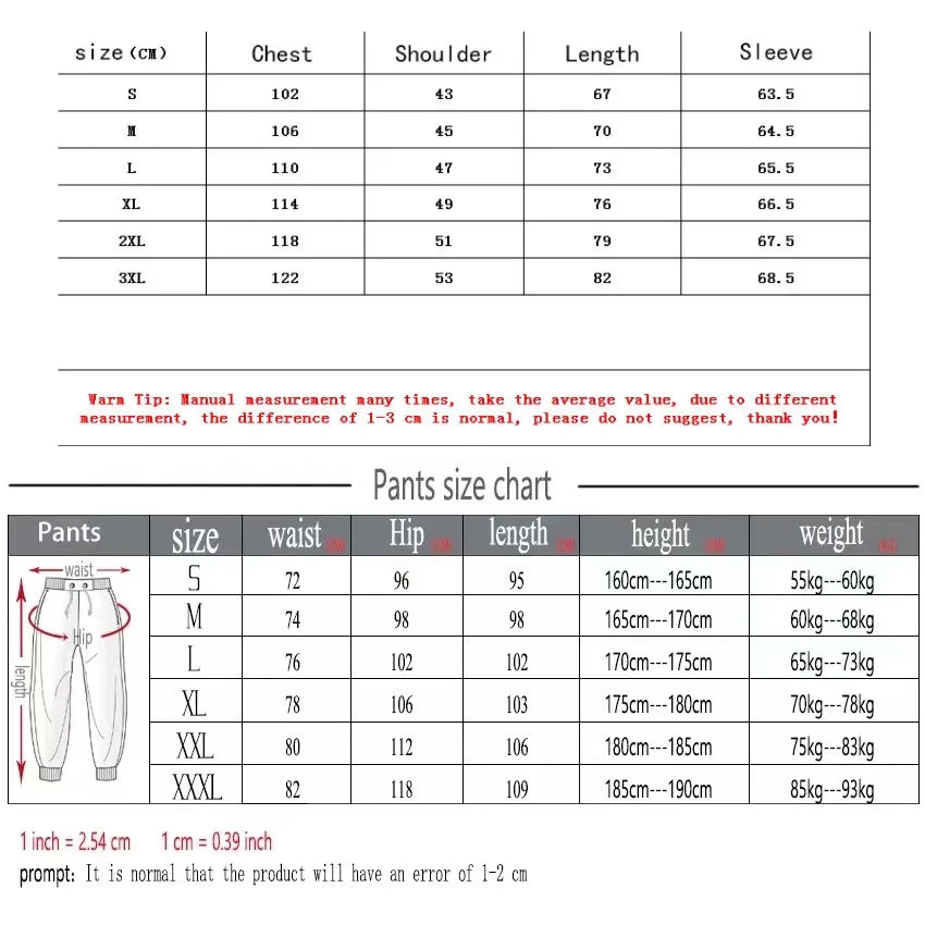 Men's Tracksuit Hooded