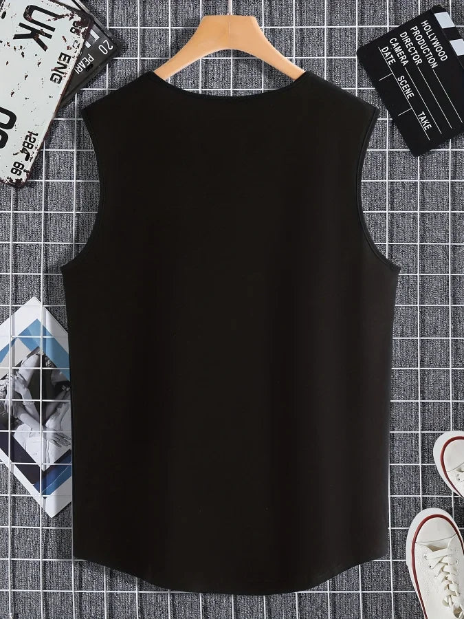 Men's vest short-sleeved T-shirt