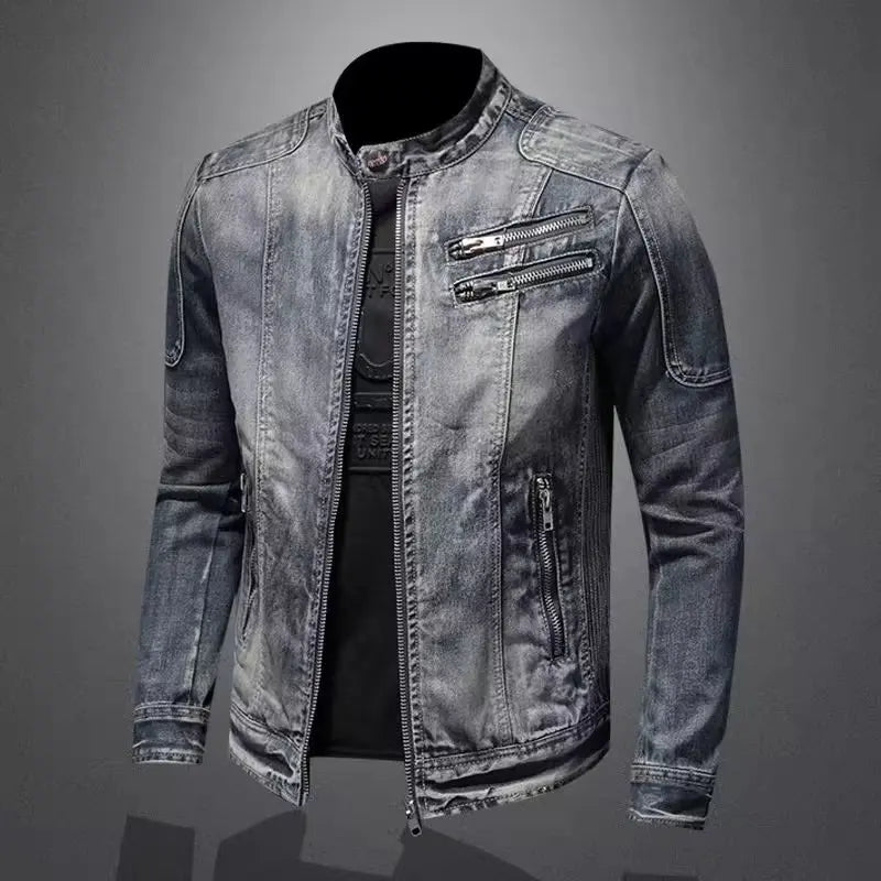 Denim Jackets Men Casual