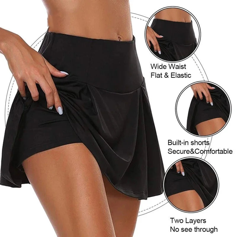 Summer Women Sprints Tennis Dance Fitness Short