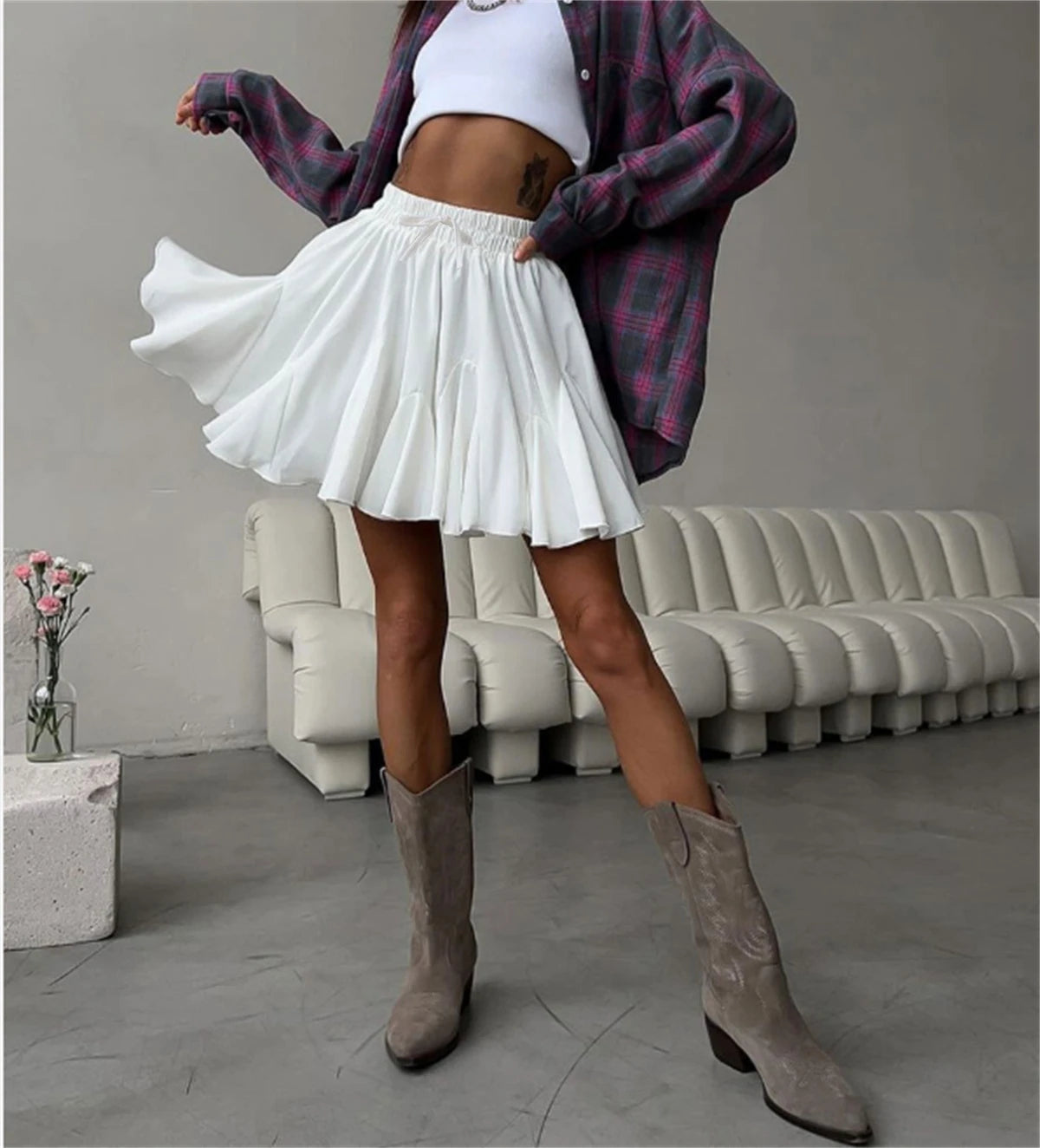 Summer Vintage Fashion Skirts For Women