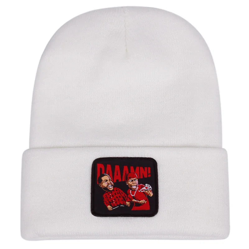 Fashion HipHop Man Embroidery Beanies Hat