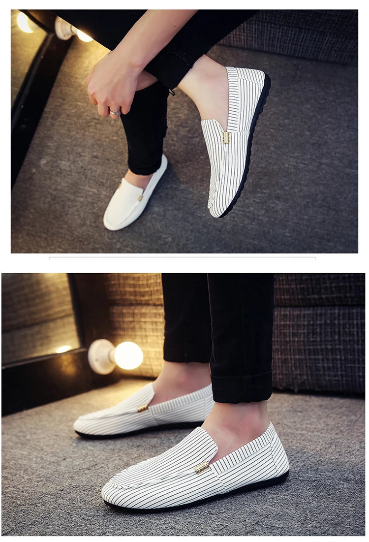 Men's Flat Loafers Comfortable Casual Shoes