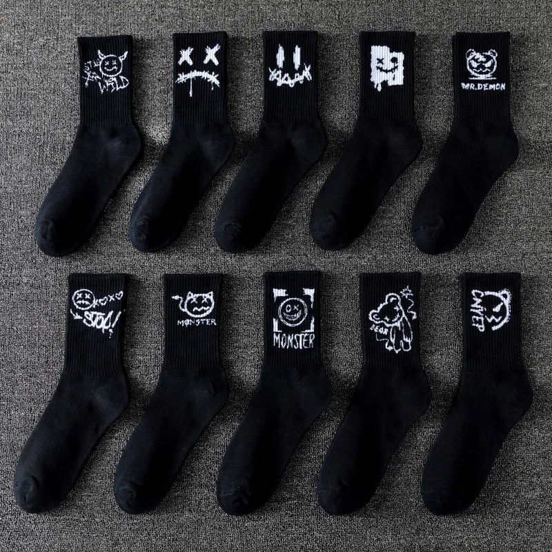 10 Pairs Of Men's Sports Socks Casual