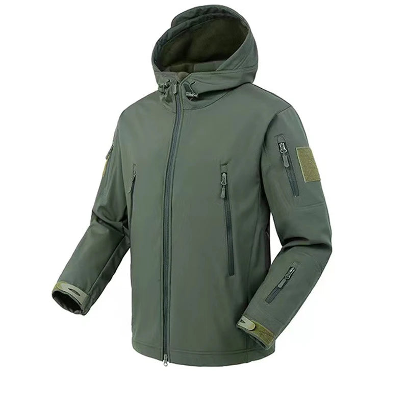 Men's Autumn Winter SoftShell Fleece Waterproof