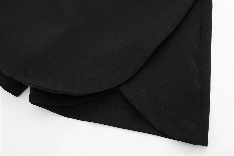 Asymmetric Skort For Women