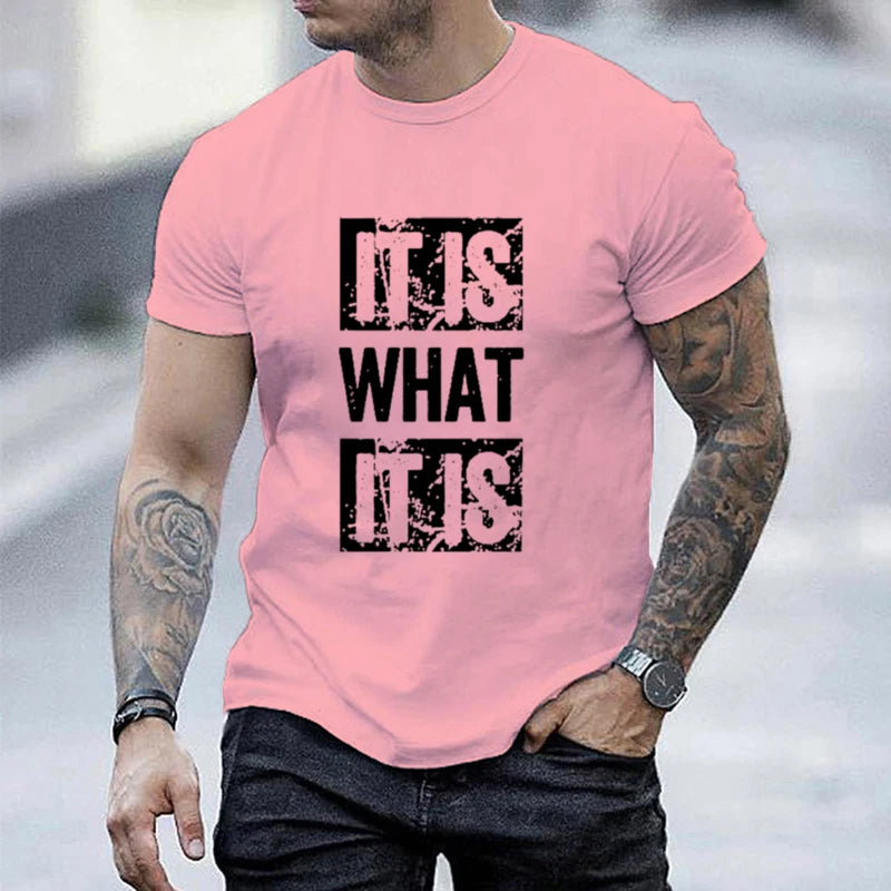 What It Is Print T Shirt