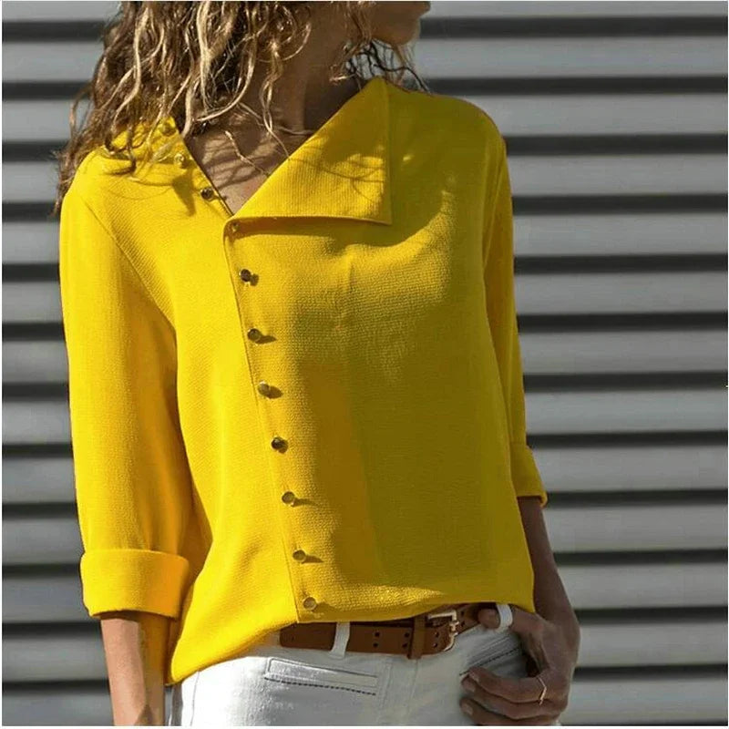 Women Blouse Shirt Autumn Office