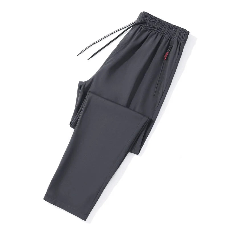 Men's Casual Pants Straight Slim Fit