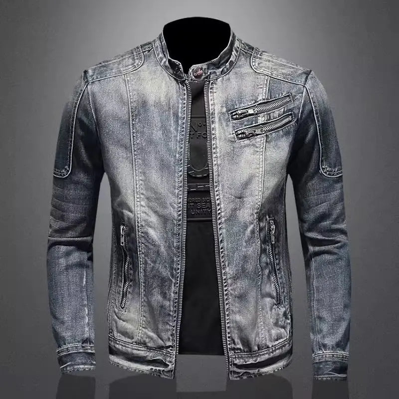 Denim Jackets Men Casual