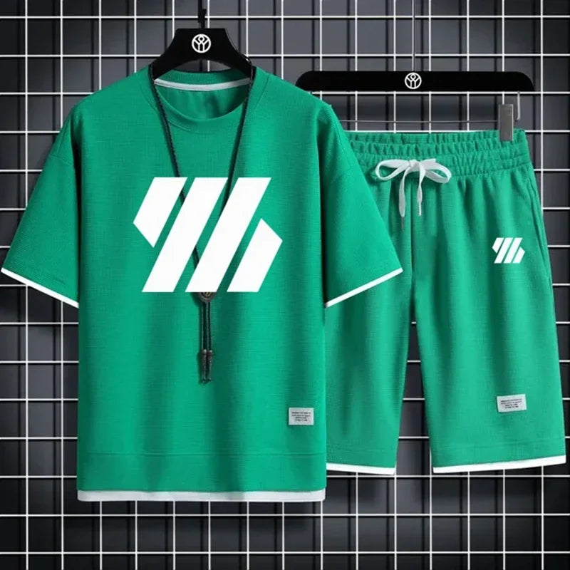 Mens Sports Suit Fashion Short