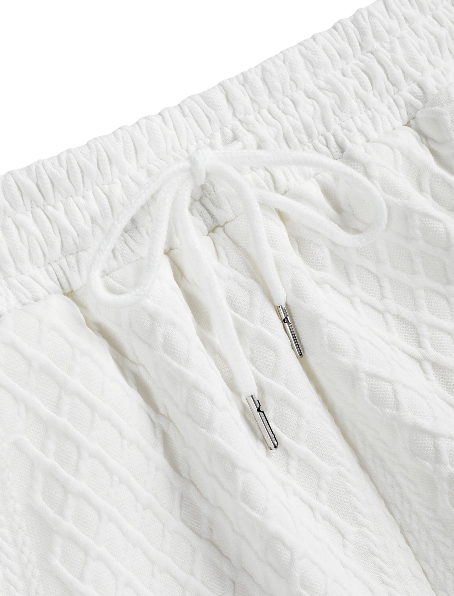 Men's 2pcs Set Of Solid Textured