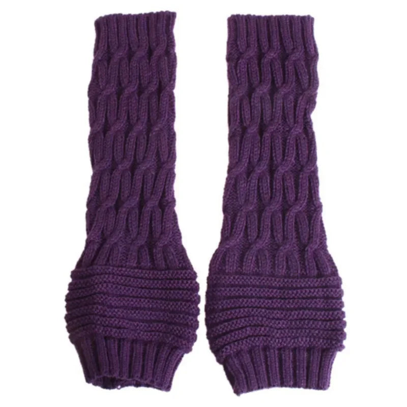 Women's Knitted Long Hand Gloves