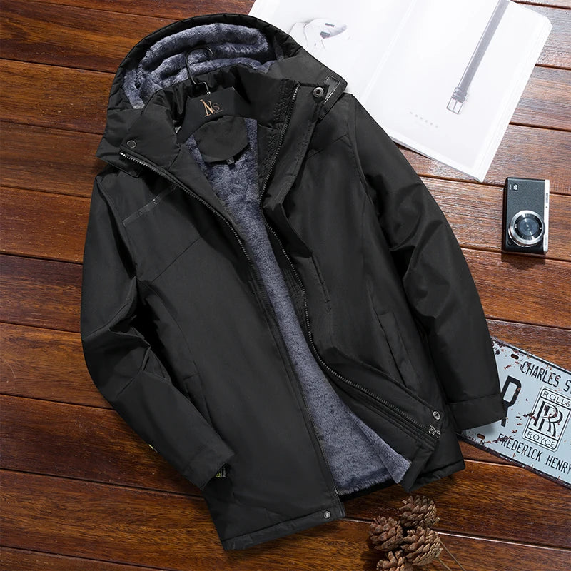 Men's Jacket Winter Thickened