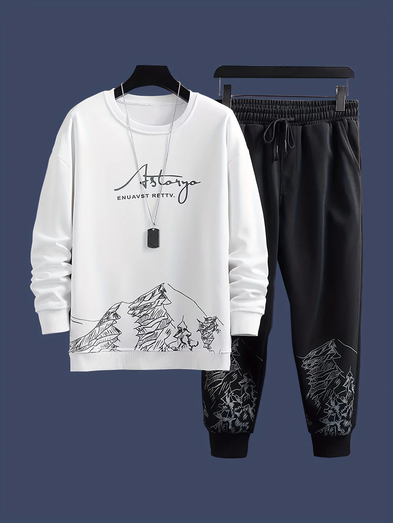 Sports Suit For Men Spring And Autumn Hoodie