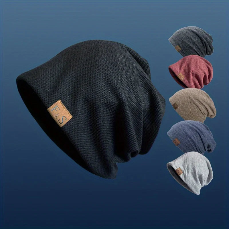 Casual Loose Knitted Leather