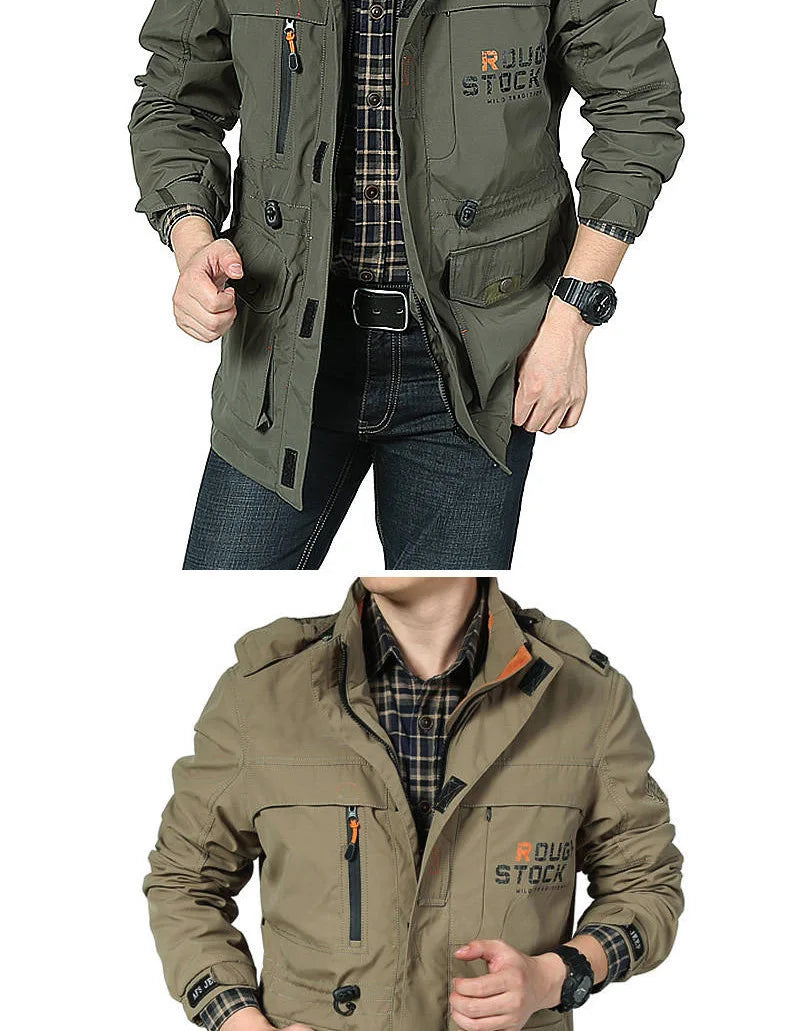 Men's Trendy Windbreaker Jacket