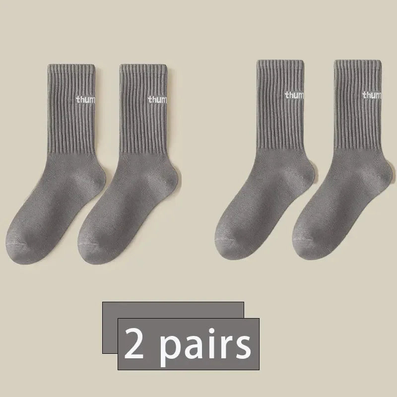 2 Pairs Of New Socks For Men In Spring