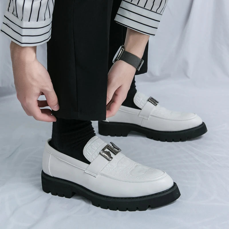 White Loafers Mens