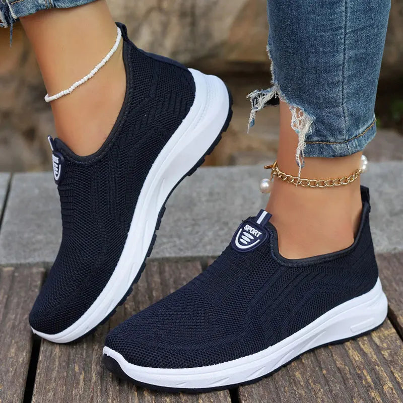 Women Shoes Breathable Flats Elastic