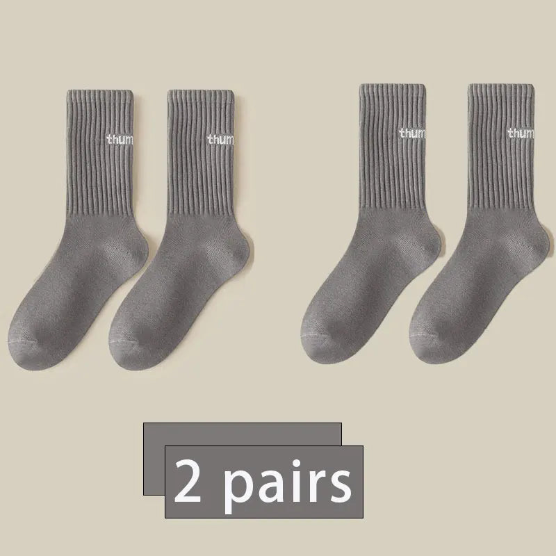 2 Pairs Of New Socks For Men In Spring