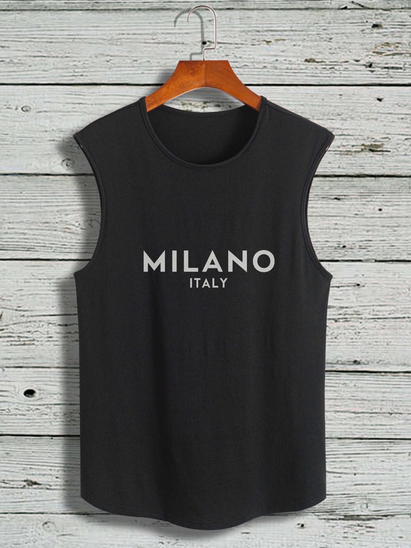 Men's vest short-sleeved T-shirt